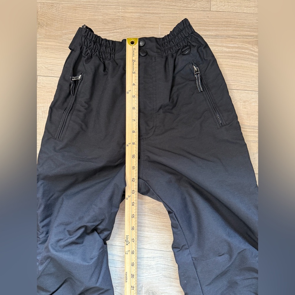 Coltech Boys Black Insulated Snow Ski Pants 3M Thinsulate Youth Size 10 - Picture 11 of 13
